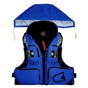 Life Jacket Adult Adjustable Size 2XL Fishing Kayak Boat Profession multiple poc